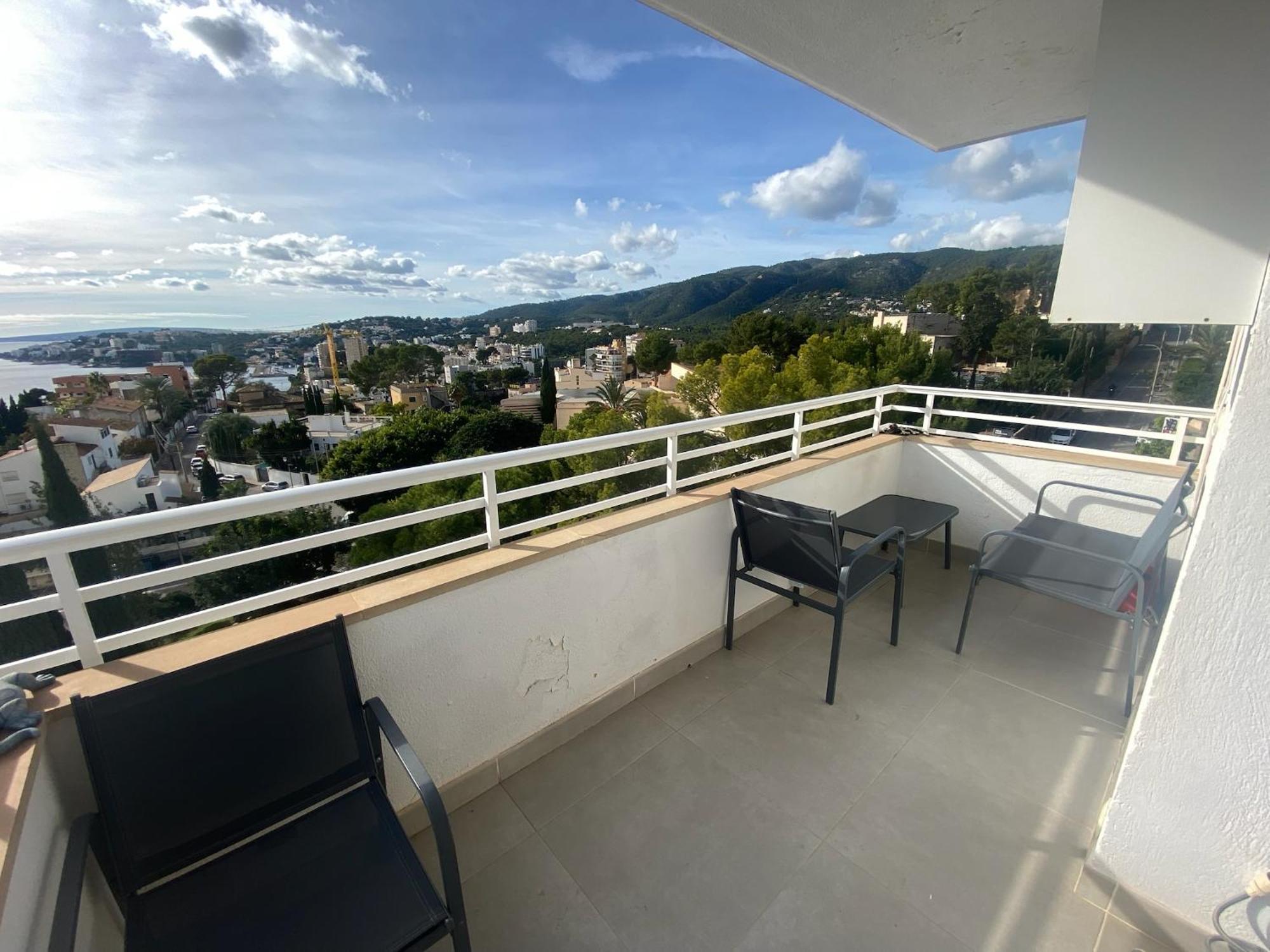 Estudio Con Terraza Y Vistas Al Mar 500 Metros De Cala Mayor Playa * Palma