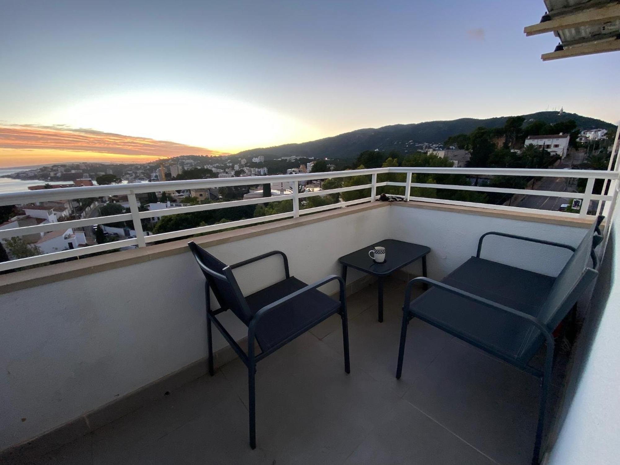 Appartement Estudio Con Terraza Y Vistas Al Mar 500 Metros De Cala Mayor Playa