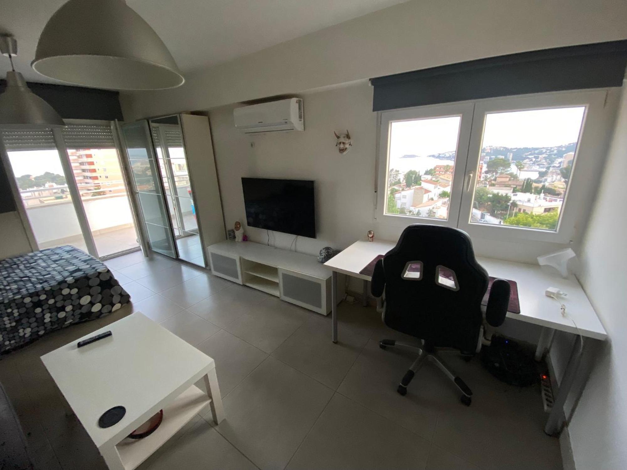 Estudio Con Terraza Y Vistas Al Mar 500 Metros De Cala Mayor Playa Appartement