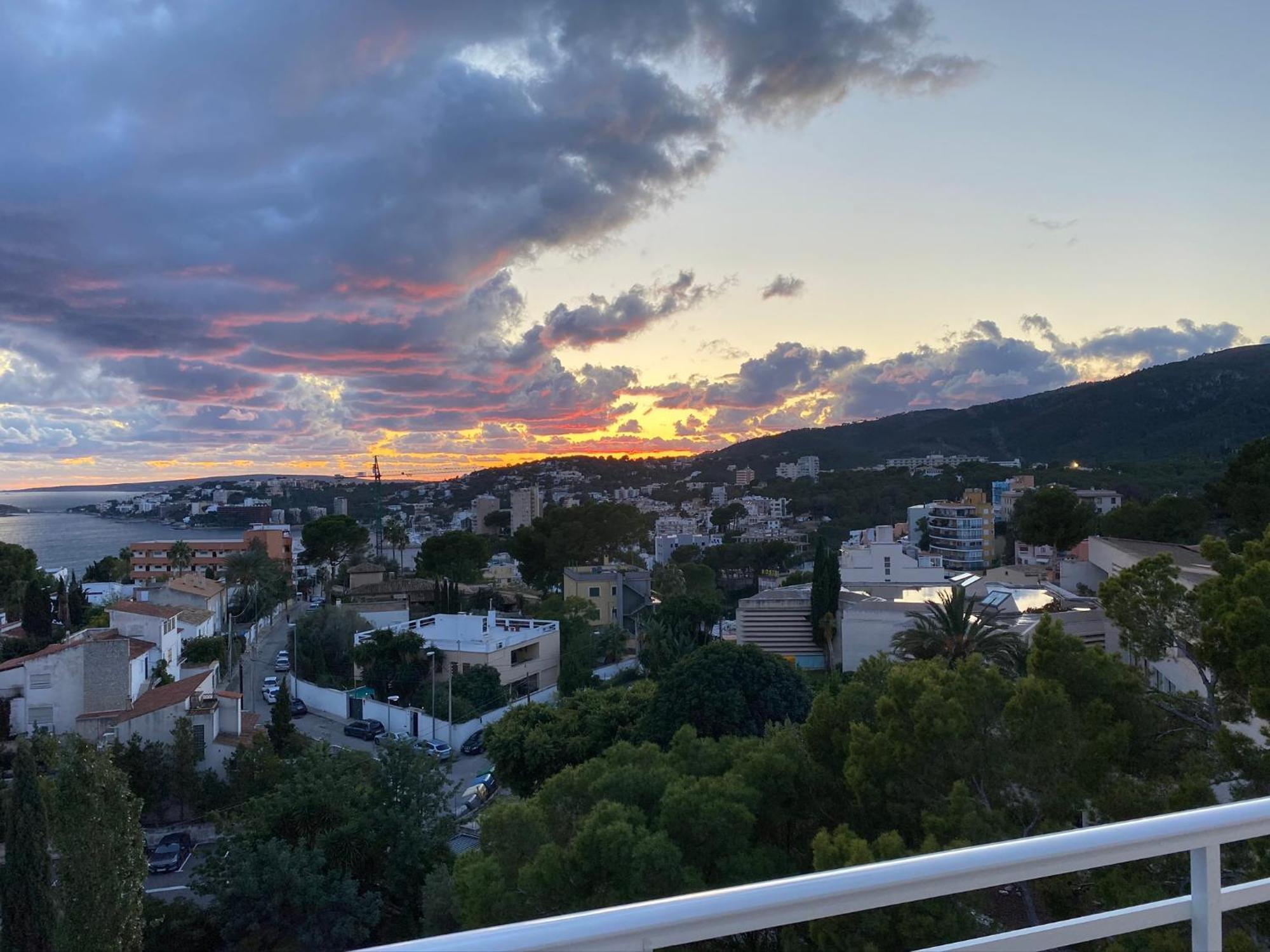 Estudio Con Terraza Y Vistas Al Mar 500 Metros De Cala Mayor Playa Appartement Palma